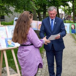 rozdanie nagród w konkursie Autoportret