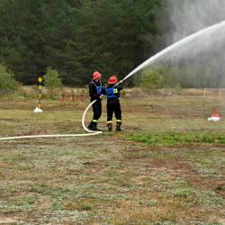 zawody sportowo pożarnicze w Szembekowie