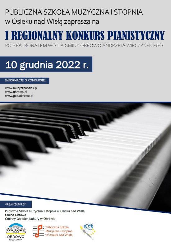 I Regionalny Konkurs Pianistyczny