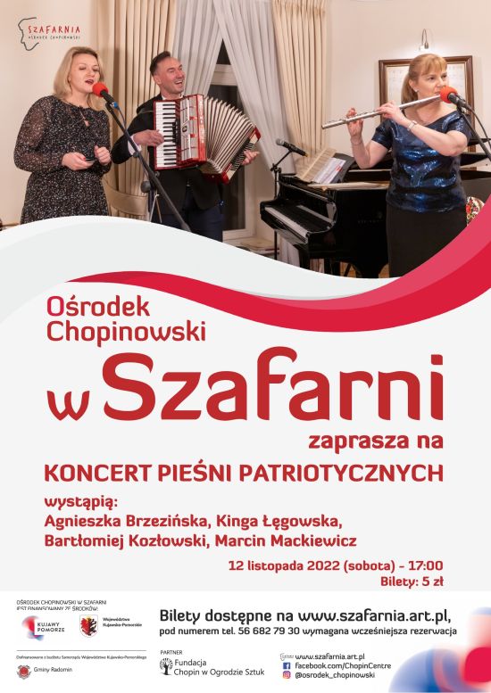 Koncert Pieśni Patriotycznej w  Szafarni