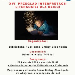 Wojewódzki XVI Przegląd Interpretacji Literatury Dziecięcej w Elgiszewie