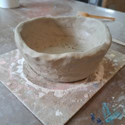 Warsztatach ceramicznych w pracowni Melerart w Wąpielsku