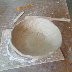 Warsztatach ceramicznych w pracowni Melerart w Wąpielsku