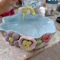 Warsztatach ceramicznych w pracowni Melerart w Wąpielsku