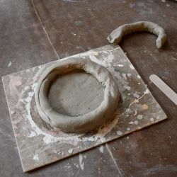 Warsztatach ceramicznych w pracowni Melerart w Wąpielsku