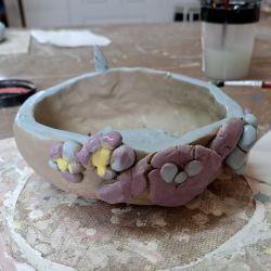 Warsztatach ceramicznych w pracowni Melerart w Wąpielsku