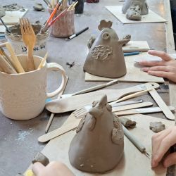 Warsztaty ceramiczne  z Gminnym Ośrodkiem Kultury w Obrowie