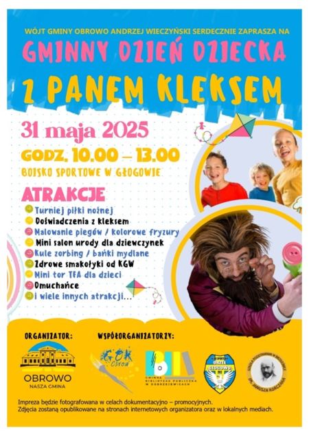 Plakat z okazji Dnia Dziecka