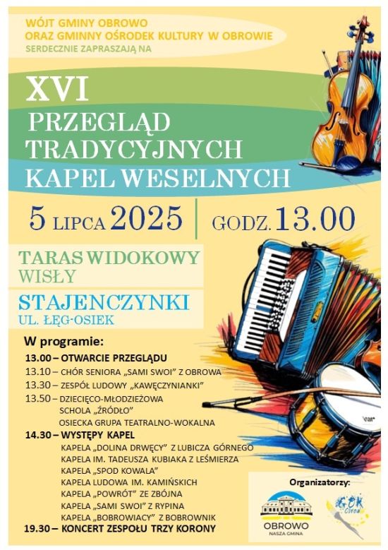 XVI Przegląd Tradycyjnych Kapel Weselnych