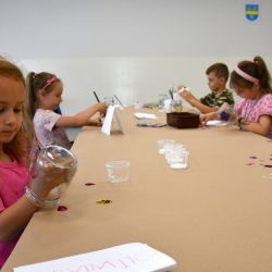 Pierwszy dzień letnich warsztatów z Gminnym Ośrodkiem Kultury w Obrowie