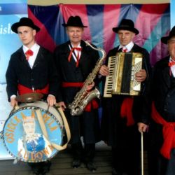 Od lewej: Kamil Kamiński, Zbigniew Dudkiewicz, Henryk Kamiński, Ryszard Cąbrowski