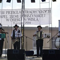 2014 rok - VIII Przeglad Tradycyjnych Kapel Ziemi Dobrzyńskiej w Osieku nad Wisłą