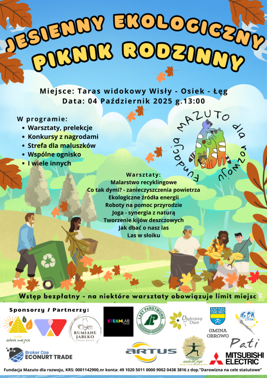 Jesienny Ekologiczny Piknik Rodzinny