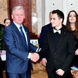 Promocja tomiku poezji Agnieszki Jabłońskiej „Jak sen wiolonczeli” w Pałacu w Lubostroniu