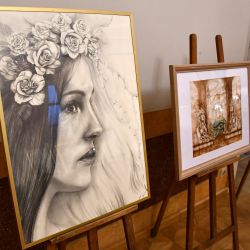 Promocja tomiku poezji Agnieszki Jabłońskiej „Jak sen wiolonczeli” w Pałacu w Lubostroniu