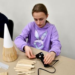 Warsztaty świąteczne w Obrowie