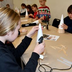 Warsztaty świąteczne w Obrowie