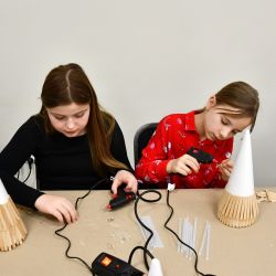 Warsztaty świąteczne w Obrowie