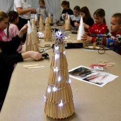 Warsztaty świąteczne w Obrowie