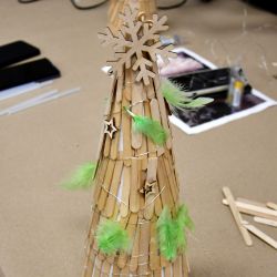 Warsztaty świąteczne w Obrowie