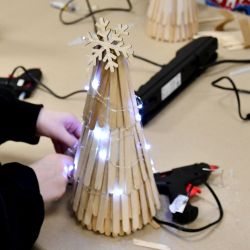 Warsztaty świąteczne w Obrowie