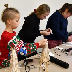 Warsztaty świąteczne w Obrowie