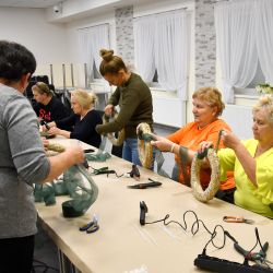 Warsztaty tworzenia świątecznych wianków