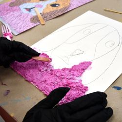 Warsztaty "Plastyczne Inspiracje" - Papierowe czary-mary