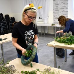 Warsztaty "Wiosenny wianek"