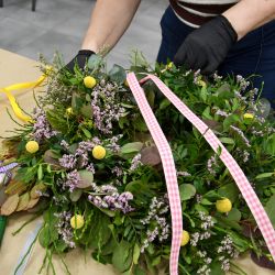 Warsztaty "Wiosenny wianek"