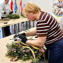 Warsztaty "Wiosenny wianek"