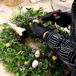 Warsztaty "Wiosenny wianek"