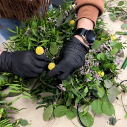 Warsztaty "Wiosenny wianek"