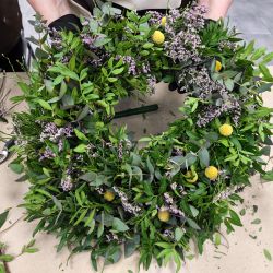 Warsztaty "Wiosenny wianek"