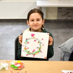 Warsztaty „Kwiaty na płótnie”