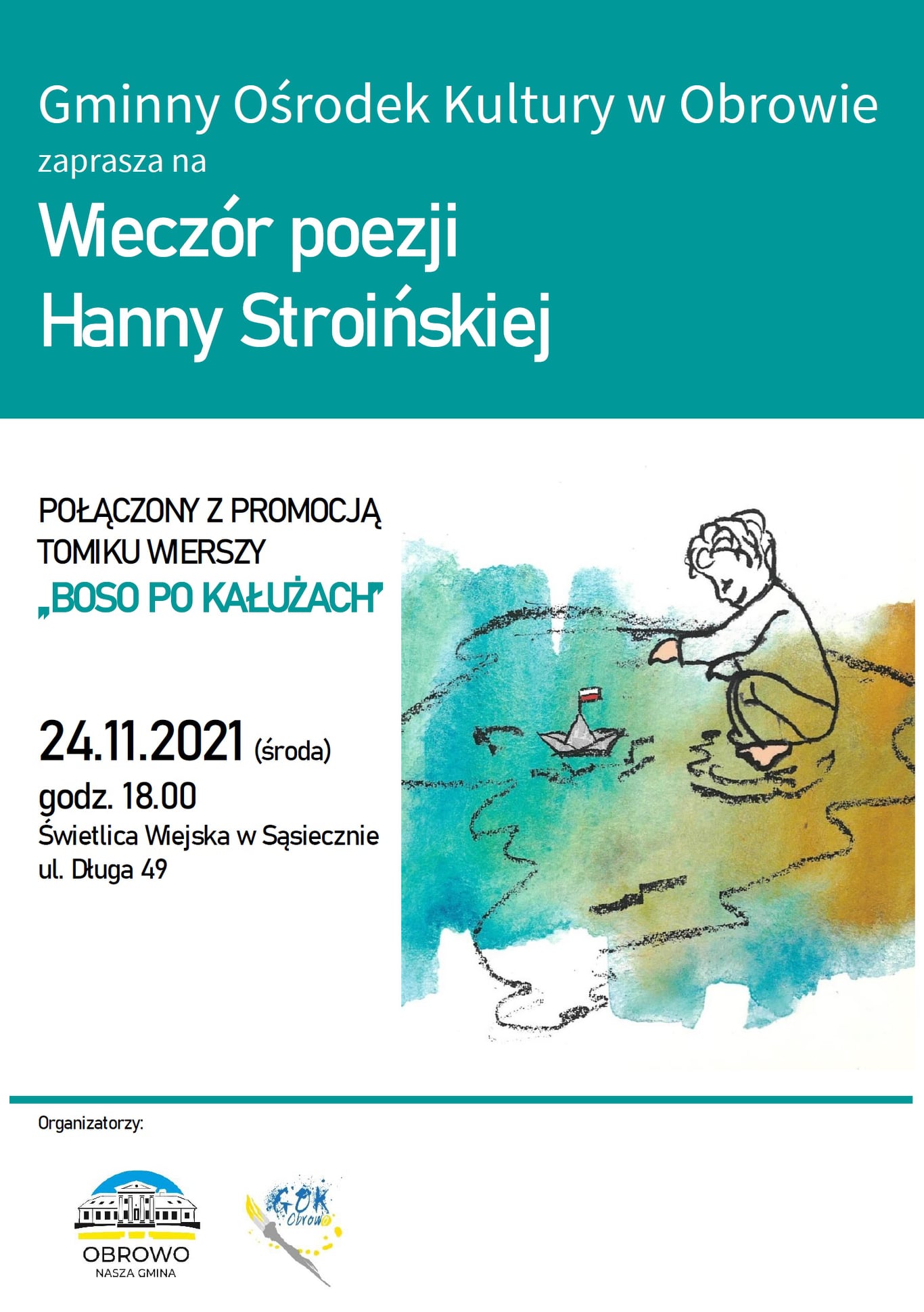 Wieczór poezji Hanny Stroińskiej