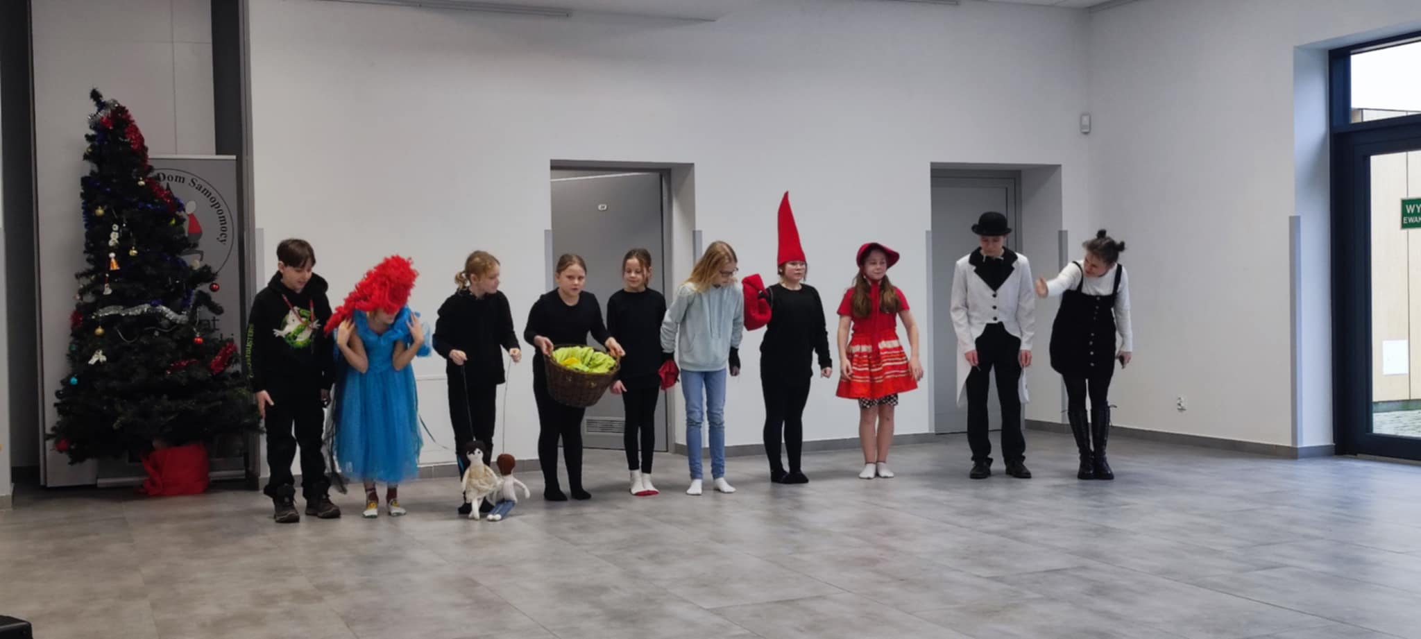 Teatrzaki wystąpiły w Środowiskowym Domu Samopomocy